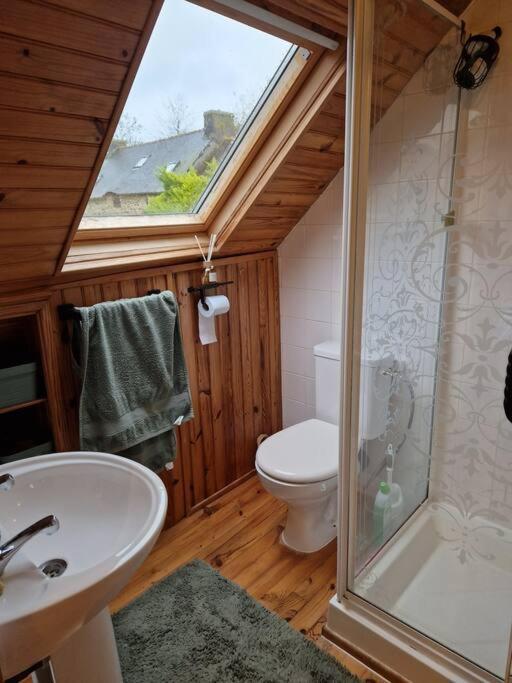 Petit Cottage Breton Saint-Mayeux Exterior photo